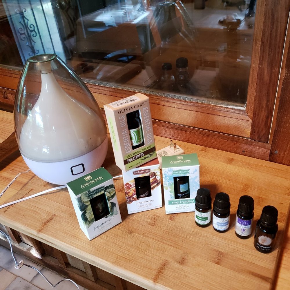 Diffuser and Essential oils